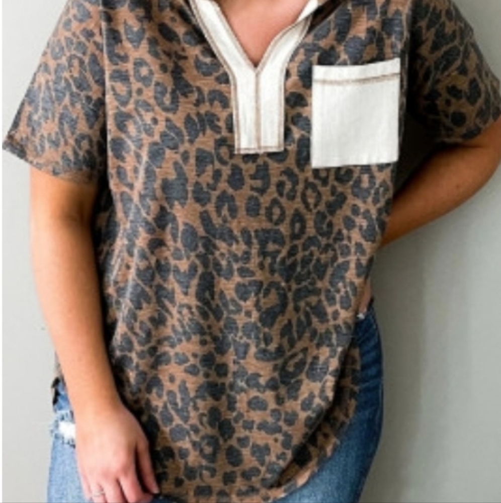 Cheetah western t-shirt
